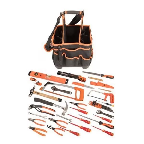 4750Fb3-12 Elect Bag W/Tools, Bahco, Mfr#: 4750FB3-12TS4